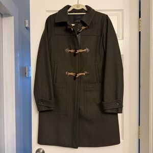 NWOT J. Crew Melton Wool Collection Coat